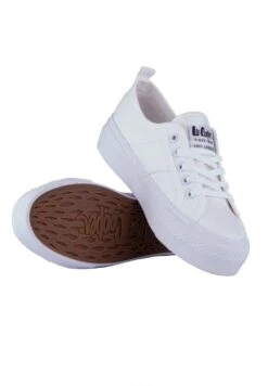 Lee Cooper Buty - Baskets Basses - White 7 Lee Cooper Buty - Baskets Basses - White -Lee Cooper Magasin f4187adee48845e78de0f45306b1107e