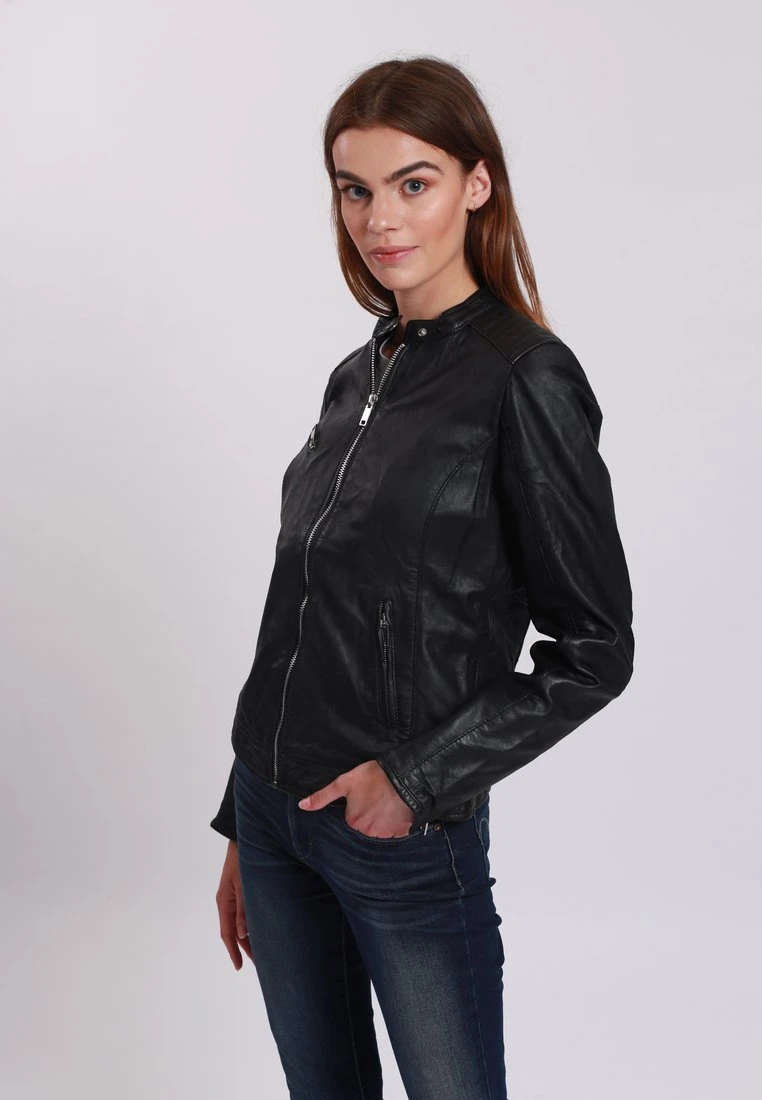 Lee Cooper Bianca - Veste En Cuir - Black 1 Lee Cooper Bianca - Veste En Cuir - Black